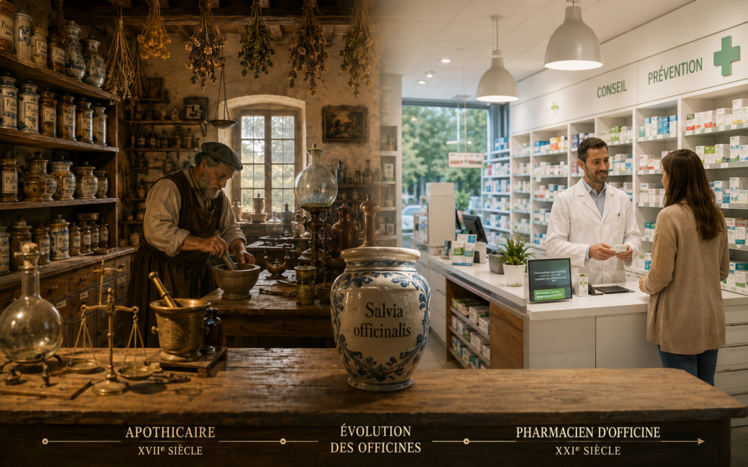 Evolution de la pharmacie a travers art