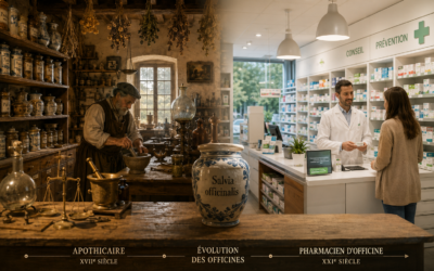 De l&rsquo;apothicaire au pharmacien d&rsquo;officine : l&rsquo;histoire de la pharmacie racontée par les œuvres d&rsquo;art
